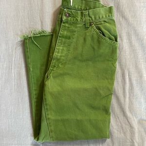 Vintage Hugo Boss - Green Jeans Fits like 28